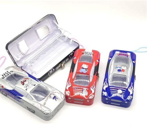 metal pencil box wholesale|car shaped pencil box.